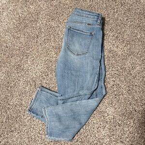 KanCan Light Blue capri/crop pants